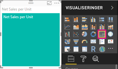 Skærmbillede af diagram ændret til en træstruktur.