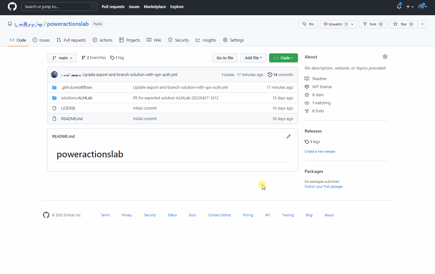Naviger til udgivelser.