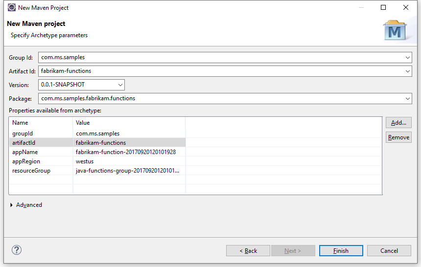 Erstellung eines Maven-Projekts in Eclipse 2