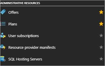 SQL-Hostserver im Azure&nbsp;Stack Hub-Administratorportal