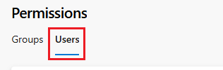 Screenshot der Überprüfung der Azure DevOps-Projektmitgliedschaft.