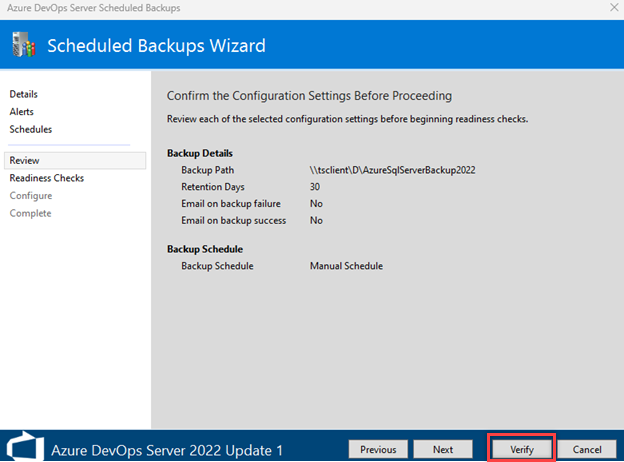 Screenshot mit hervorgehobener Schaltfläche 