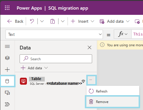 Datenquellen löschen