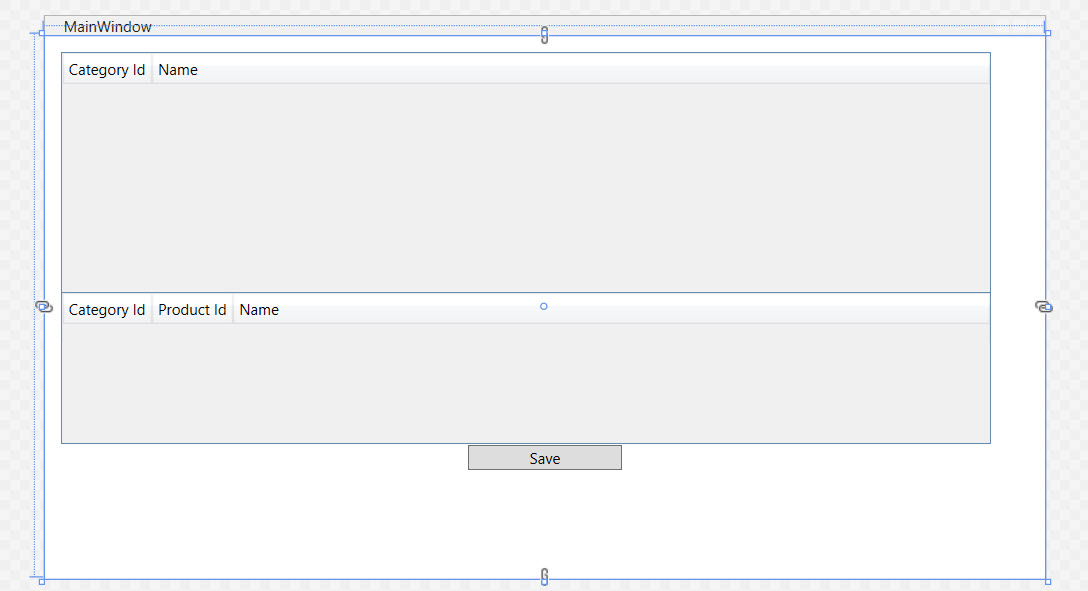Screenshot des WPF-Designers