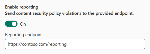 Screenshot eines Umschalters mit der Beschriftung 