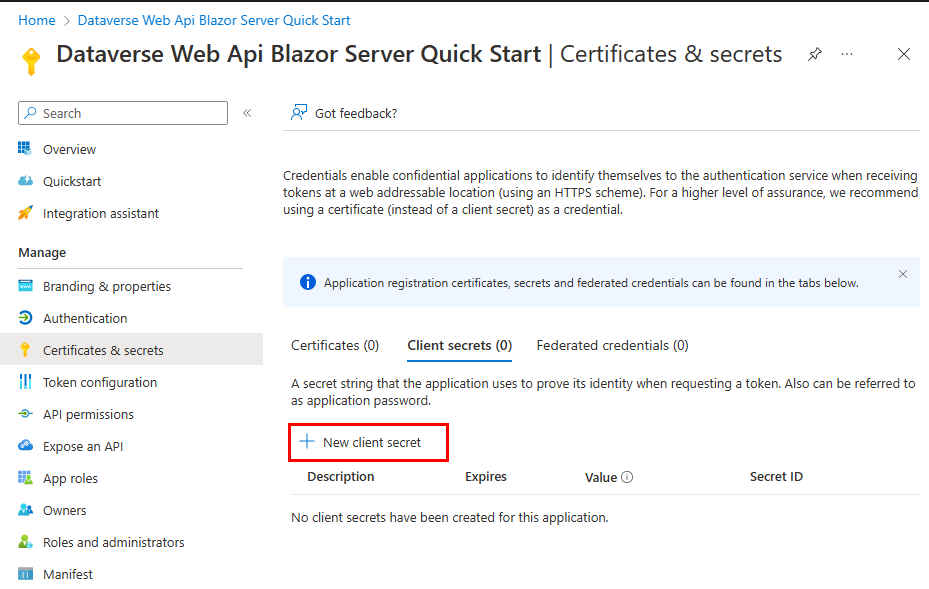 Zertifikate & Geheimnisse