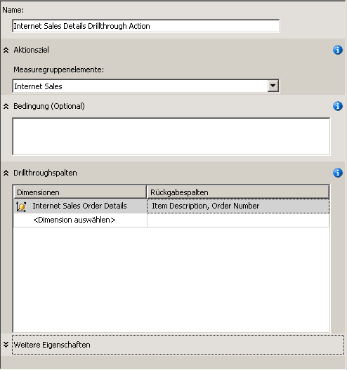 Feld 'Drillthroughspalten'