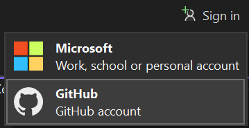 Screenshot der Profilkarte in Visual Studio.