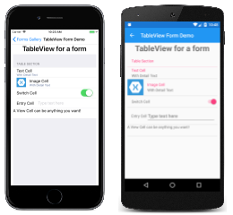 TableView-Beispiel TableView-Beispiel