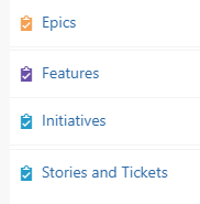 Screenshot of changes made to the backlog levels.