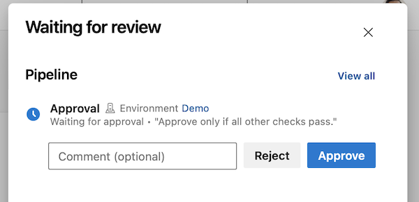 image showing waiting for pipeline Waiting for pipeline review image.