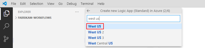 Screenshot shows the prompt to select a deployment location with Azure regions and custom location for Azure Arc deployments.