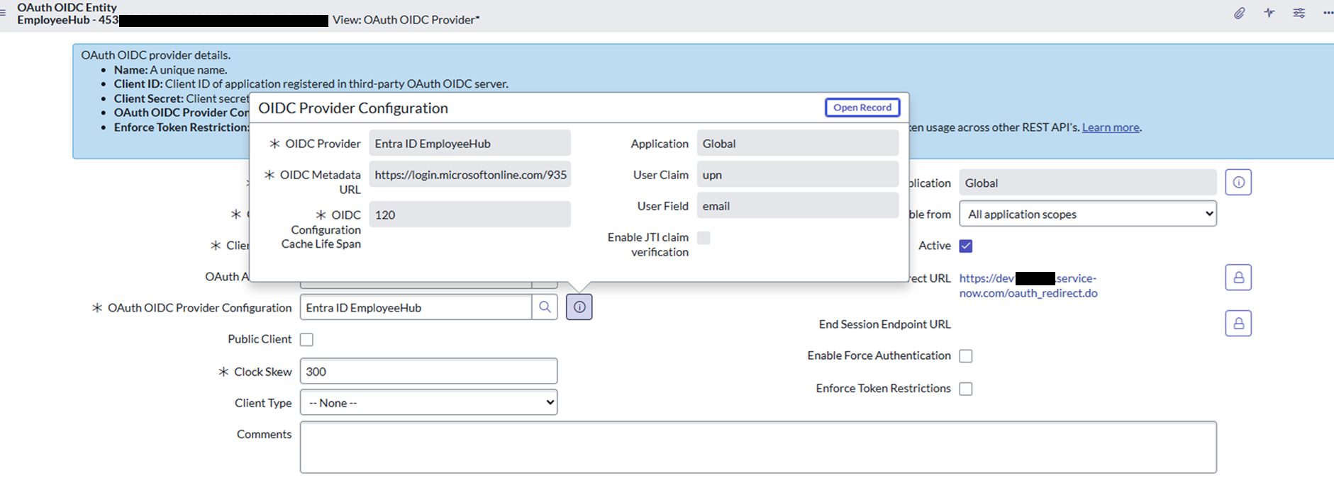 Configure OAuth Login