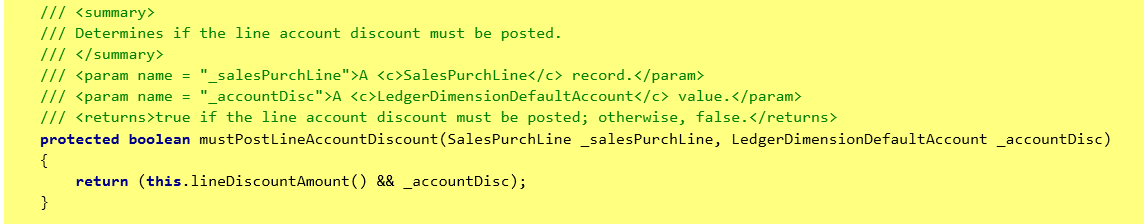 Screenshot of throw statement after refactoring.