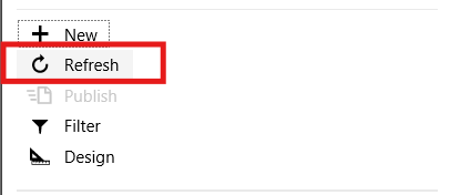 Screenshot of the Excel add-in showing Refreshing dimension data.