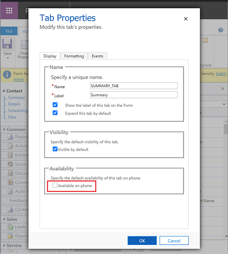 Uncheck Available on phone Available on phone.