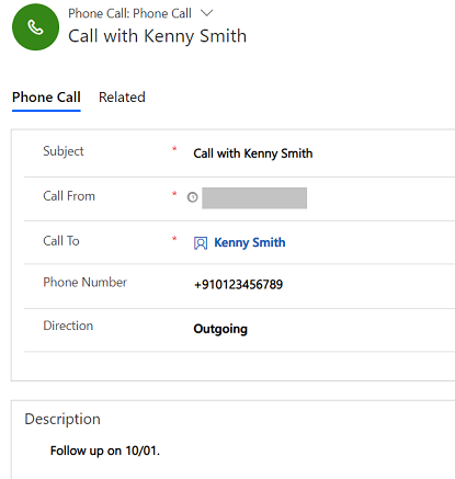 Call summary added to phone call activity Call summary added to phone call activity.