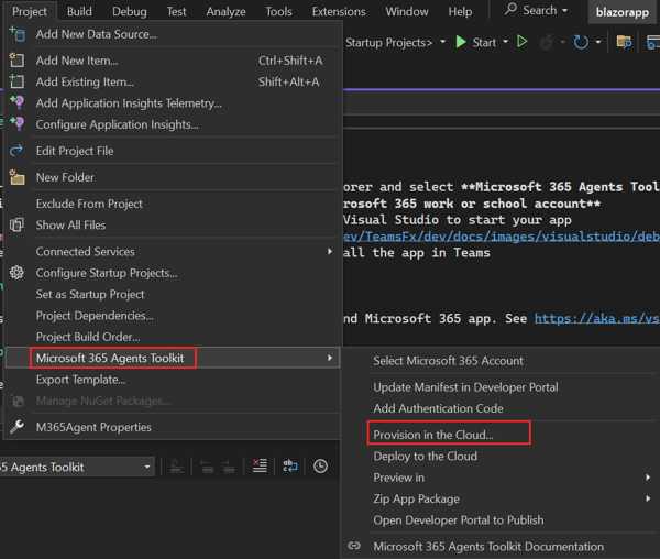 Screenshot shows sign in to Azure account.