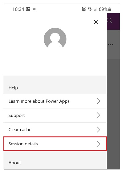 Get a session ID from a phone or a tablet.