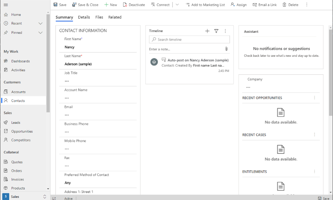 Form without a header shown in an app.