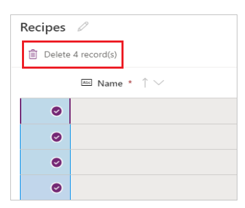 Delete multiple rows Delete multiple rows.