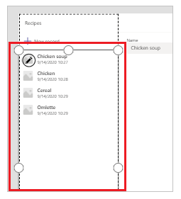 Select the gallery for background fill Select the gallery for background fill.