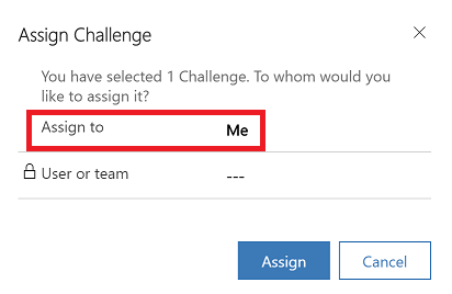 Select Me to assign the row to yourself Select Me to assign the row to yourself.