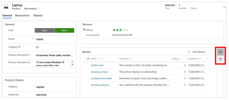Reference panel Reference panel.