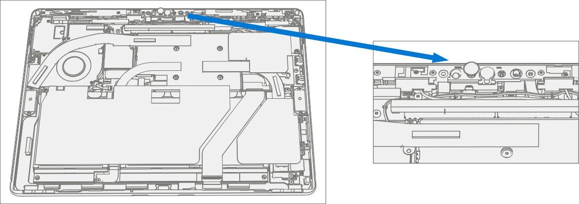 Screenshot that shows cleaning residual PSA from IBC edges with IPA and cotton swabs.