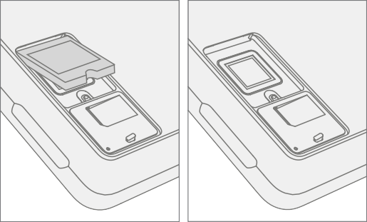Screenshot that shows lifting the rSSD at a fifteen-degree angle before sliding it out of the main board socket.