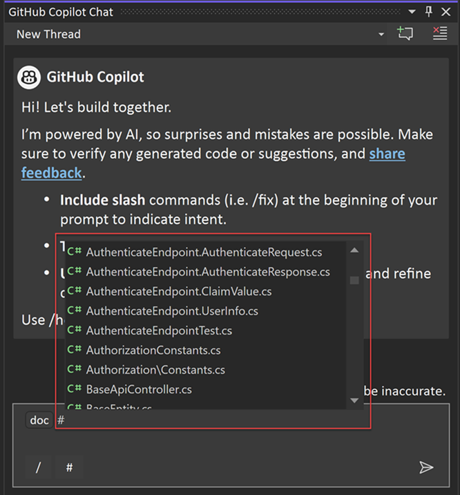 Screenshot of file reference in Copilot Chat.