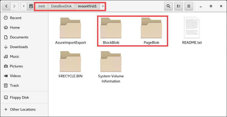 Captura de pantalla de los resultados de ejemplo que indican un desbloqueo correcto de Data&nbsp;Box&nbsp;Disk.