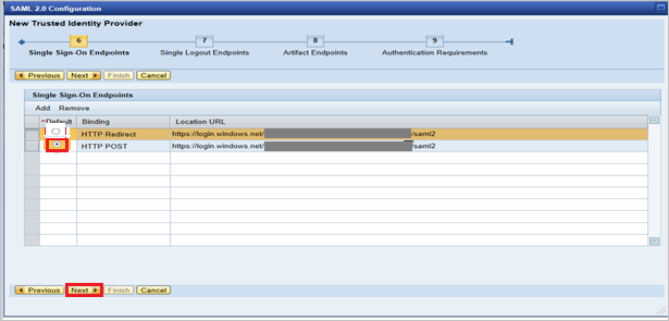 Configuración de inicio de sesión único&nbsp;6
