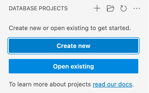 Recorte de pantalla del Nuevo viewlet.