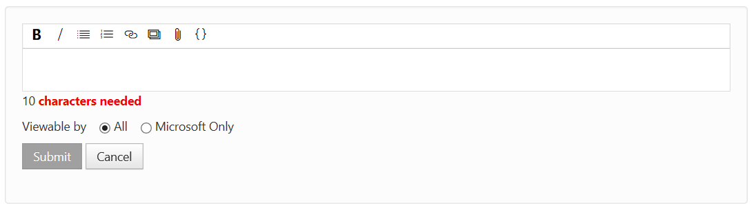 Control de privacidad en Developer Community