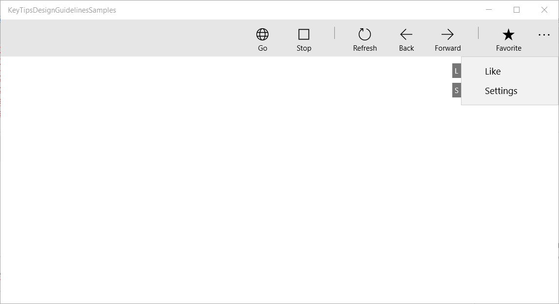 CommandBar