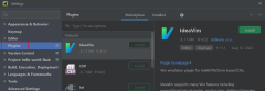 Captura de pantalla que muestra cómo abrir complementos en PyCharm.