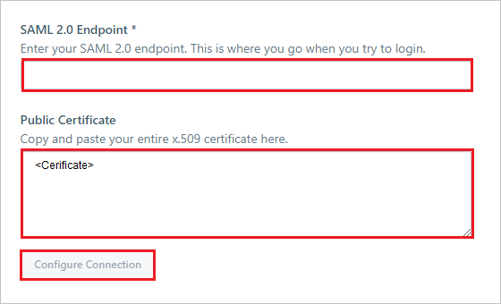 Configuración del segmento