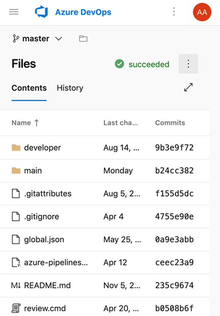 Capture d’écran de la page de conversion des fichiers de la plateforme mobile.