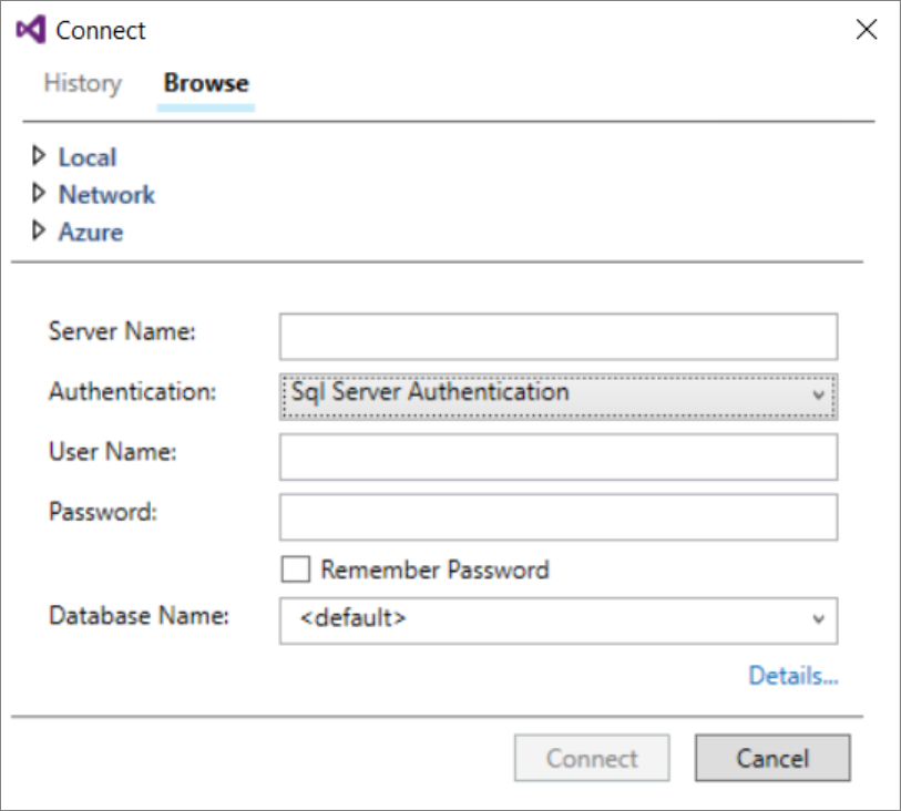 Se connecter au serveur