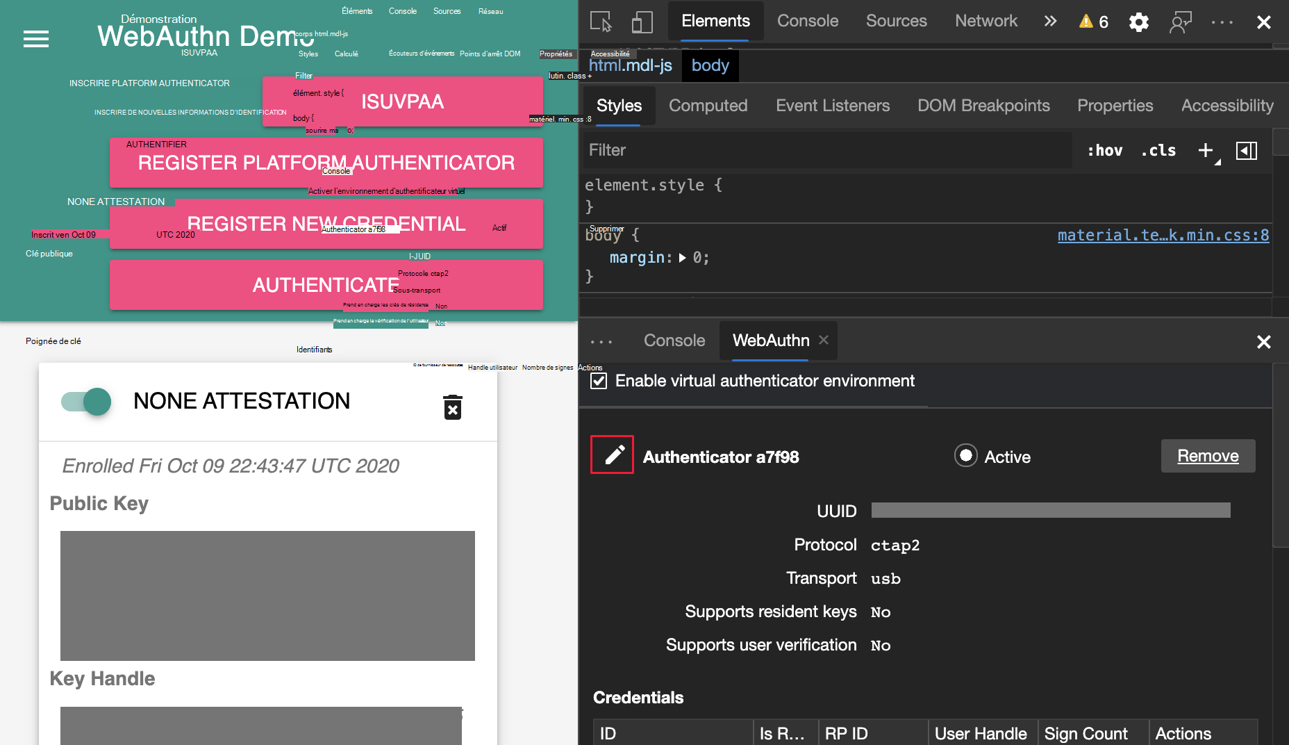 Renommage d’un authentificateur