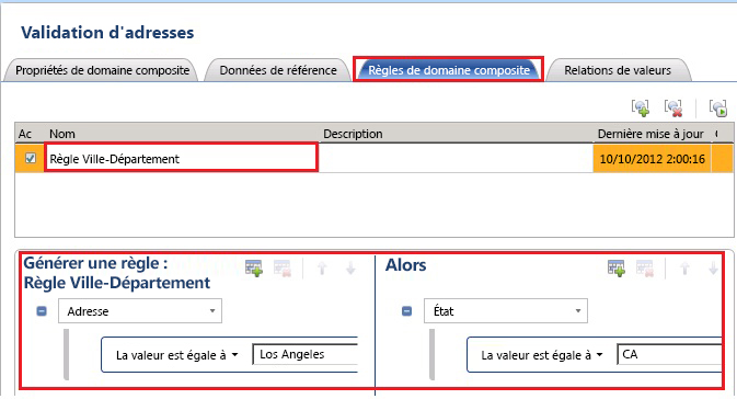 Règle du domaine composite