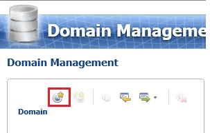 Créer le bouton de la barre d'outils de domaine