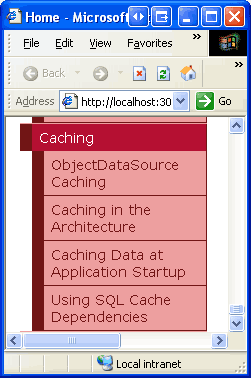 La Sitemap ora include le voci per i tutorial sul caching