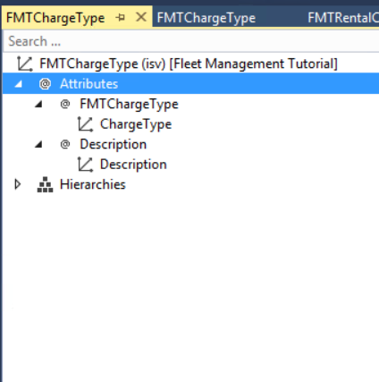 Screenshot of attribute list for FMTChargeType.