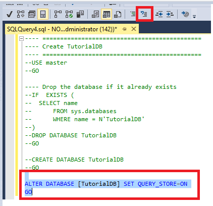 Screenshot del testo di annullamento del commento.