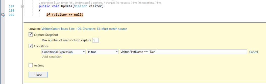 Digitare un'espressione