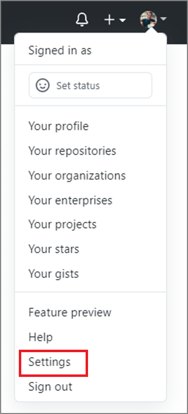 GitHub 설정 사용