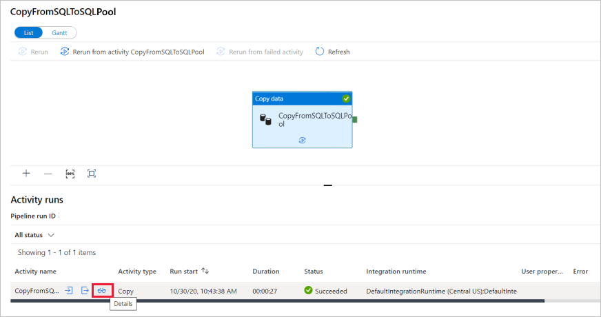 활동 세부 정보