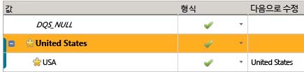 미국과 USA를 동의어로 설정